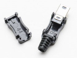 USB Mini-B Tipi Kılıflı Soket - Thumbnail