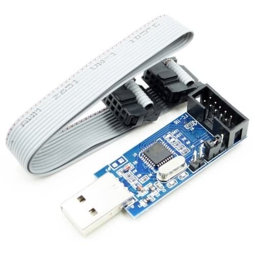 USBASP USBISP Atmel MCU Programlayıcı (Kablolu)