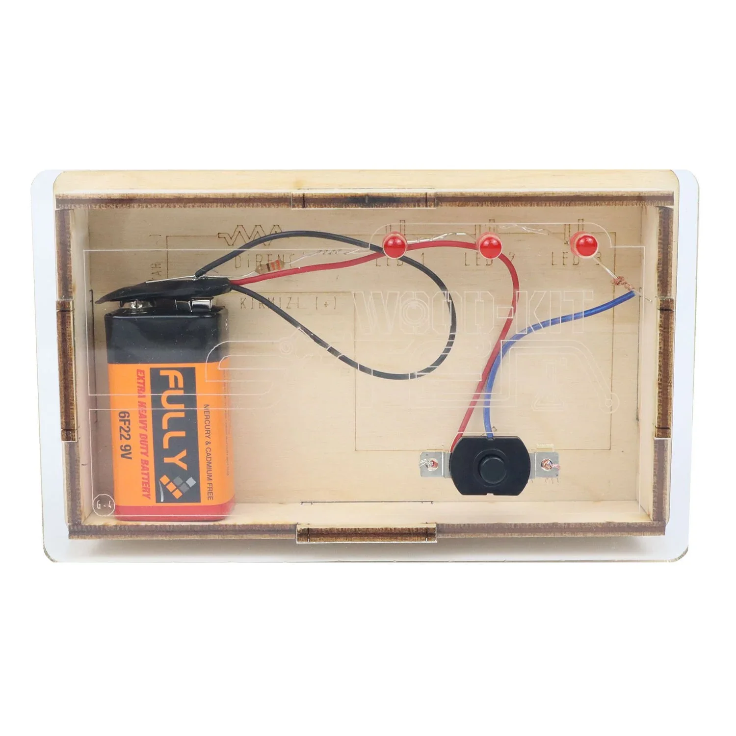 Wood-Kit STEM Robotic Coding - Mini Night Light - Thumbnail
