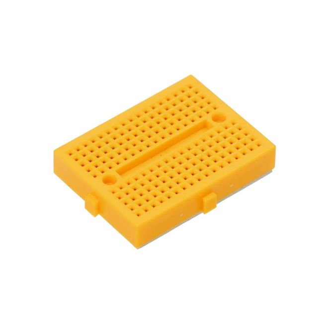 Yellow Mini Breadboard